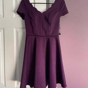 Beautiful plum dress - NEW w/Tags
